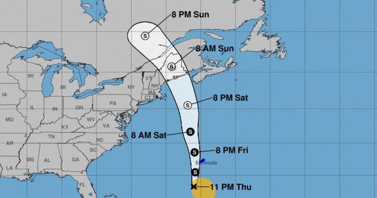 Tropical Storm Philip is on its way to New England and Canada