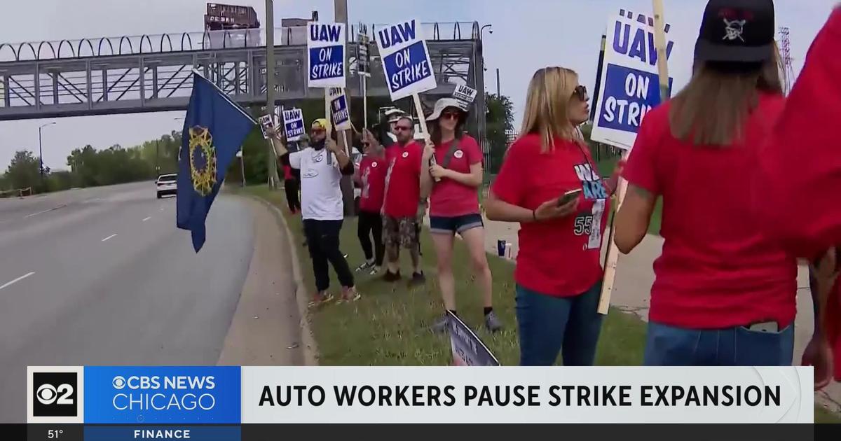 UAW Says Union Making Progress In Contract Talks With Automakers - CBS ...