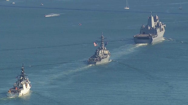 San Francisco Fleet Week Parade of Ships