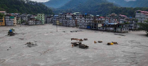 India Sikkim Floods