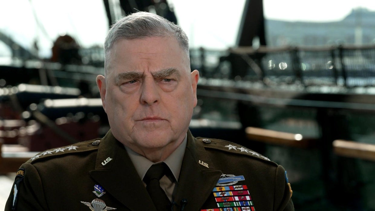 Gen. Milley reviews years as nation's highest ranking military officer