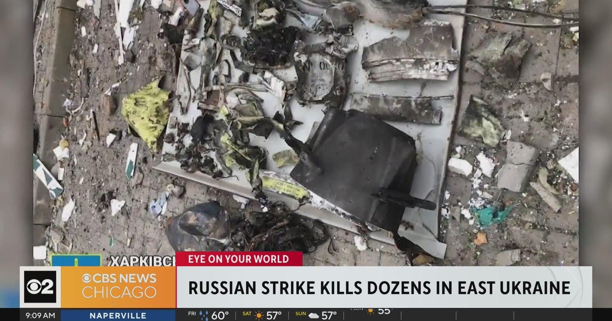 Russian strike kills dozens in East Ukraine - CBS Chicago