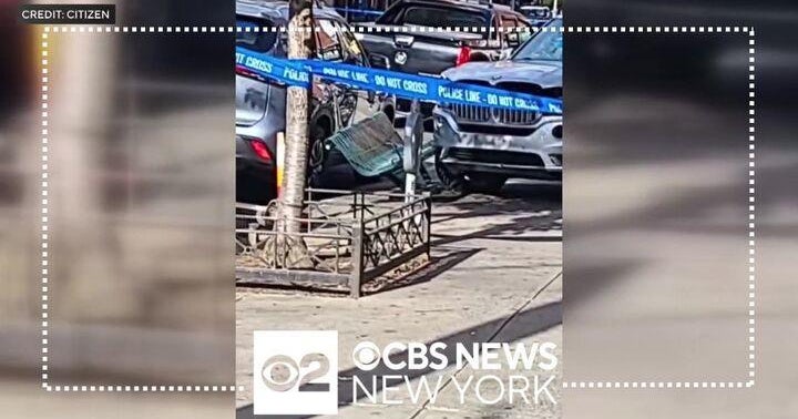 Bicyclist critical after being struck by car in Brooklyn - CBS New York