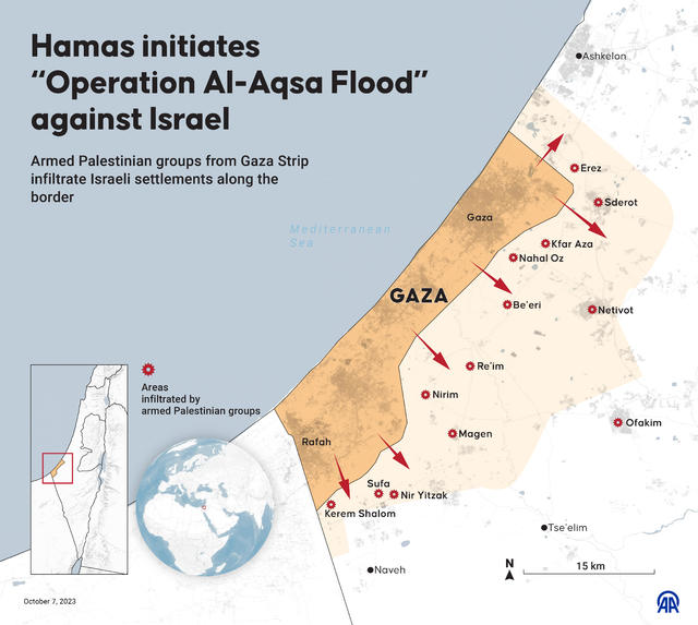 Israel's military publishes map of Gaza evacuation zones for Palestinians  as airstrikes resume in war with Hamas - CBS News