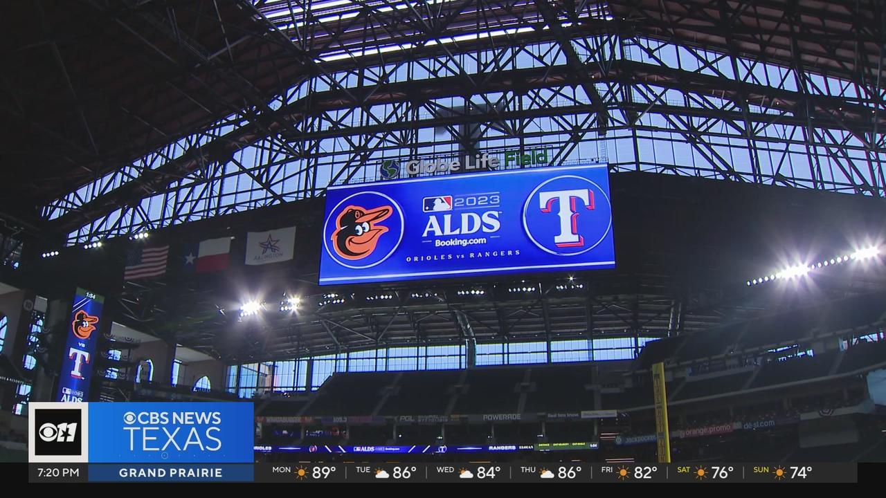 Baseball stadium Texas Rangers v Baltimore Orioles Dallas Texas
