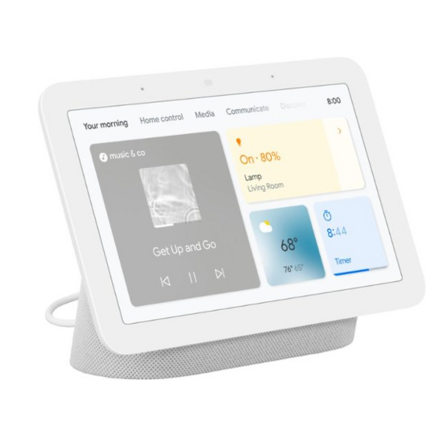 Nest Hub 7-inch Smart Display with Google Assistant