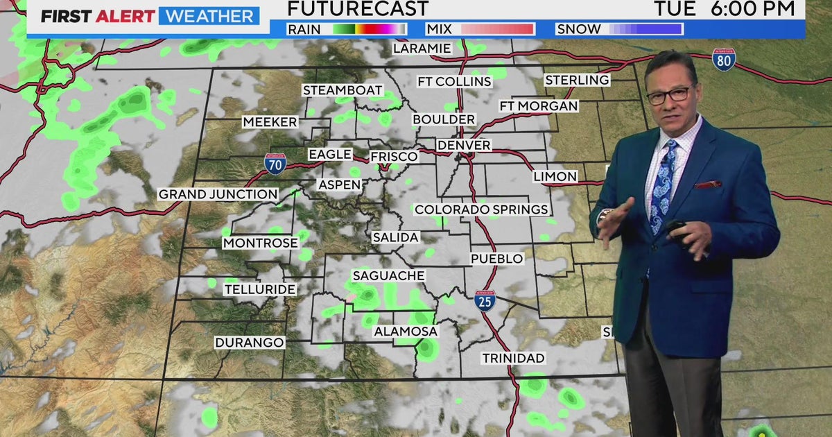A mild Tuesday with wind, cold, rain and snow coming into Colorado ...