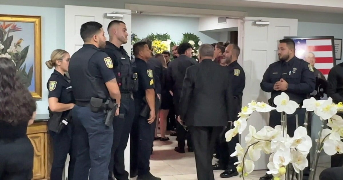 Loved ones, close friends bid last farewell to Hialeah officer Anthony Caabeiro