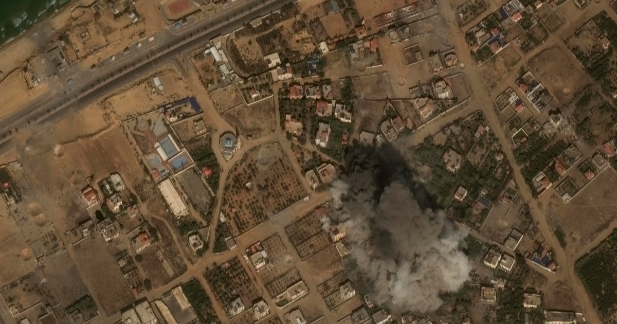 Satellite images reveal Gaza devastation after Israel retaliates against Hamas attack  CBS News Satellite images reveal Gaza devastation after Israel retaliates against Hamas attack  CBS News