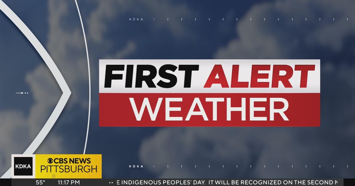 KDKA-TV Afternoon Forecast (10/10) - CBS Pittsburgh