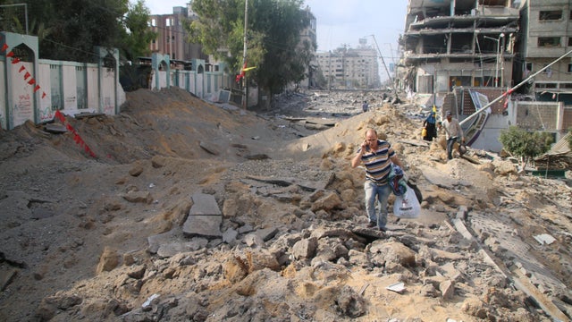 Gaza Comes Under Sustained Bombardment By Israel After Hamas Attacks 