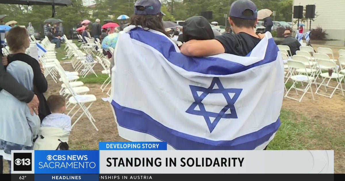 Some in Granite Bay stand in solidarity with Israel