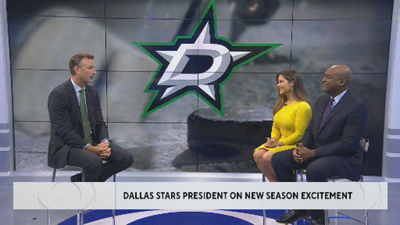 Dallas Stars President & CEO Brad Alberts prefers for team to stay at American  Airlines Center