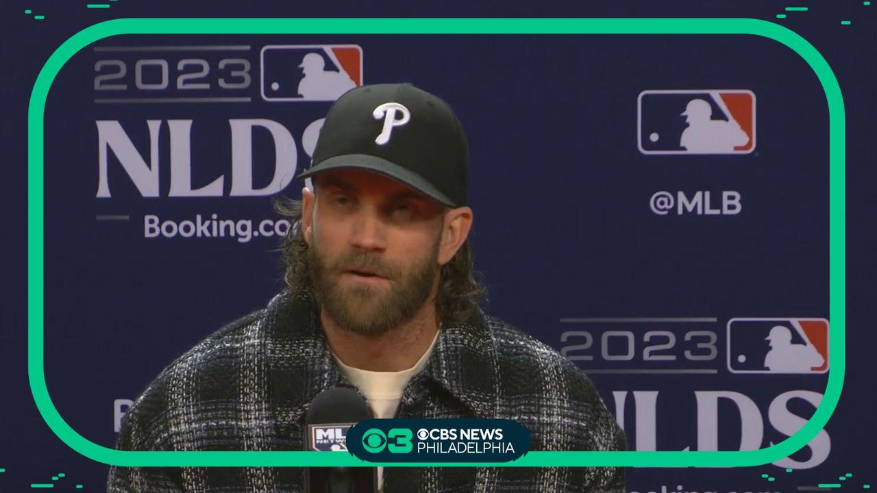 Bryce Harper panders to Eagles fans with awesome Phillies-Eagles jersey  swap