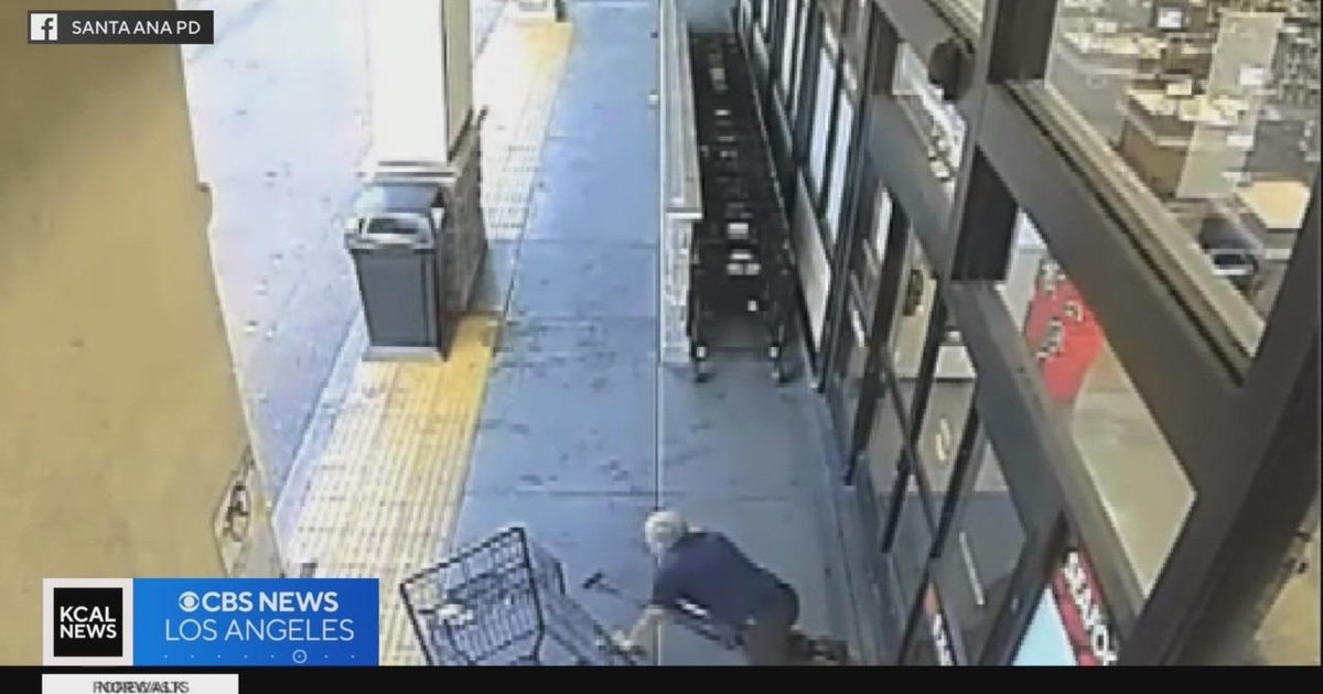 Santa Ana police searching for man caught on camera ramming elderly ...