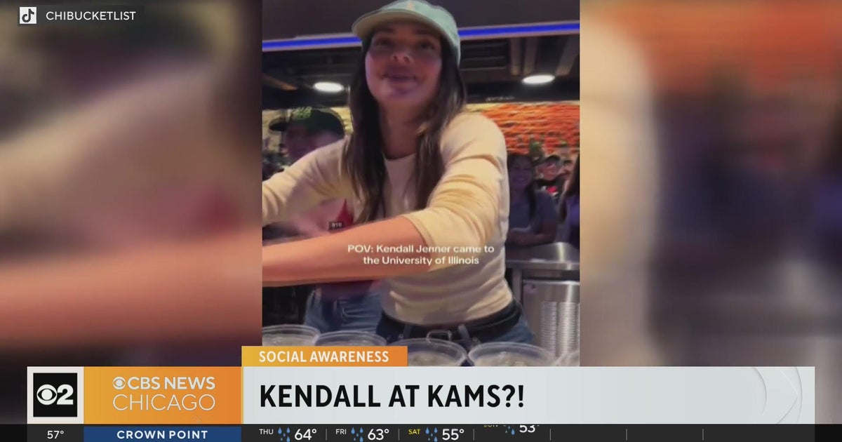 Social Awareness: Kendall Jenner at Kams, Big Foot? - CBS Chicago