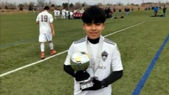 Denver East High School community honors student Luis Garcia on the soccer  field, eight months after his death - CBS Colorado