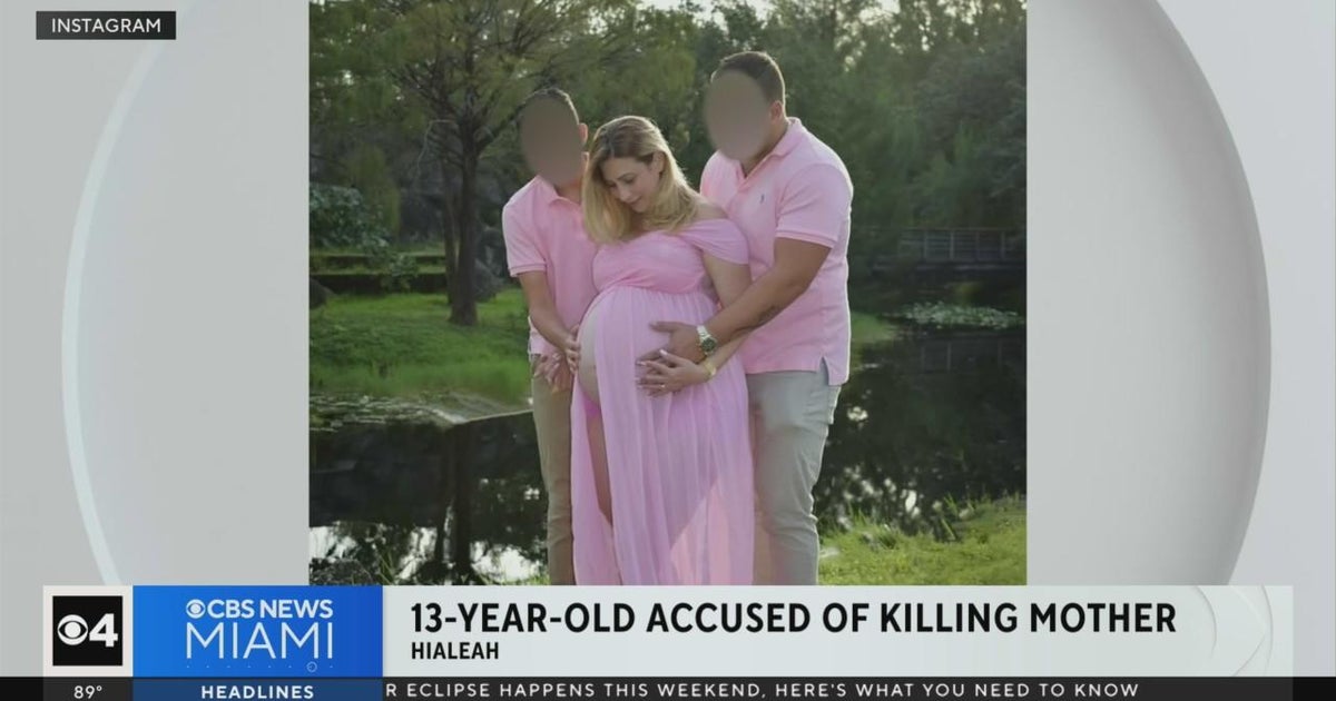 Hialeah mother of newborn murdered, teen son charged - CBS Miami