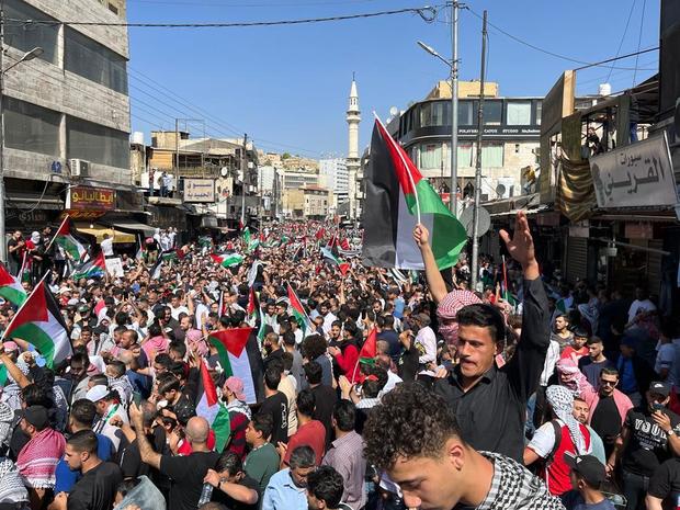 Pro-Palestinian demonstration in Jordan 