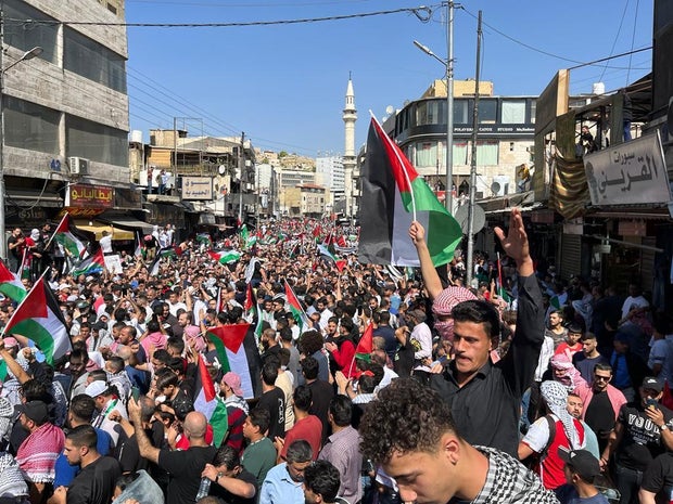 Pro-Palestinian demonstration in Jordan