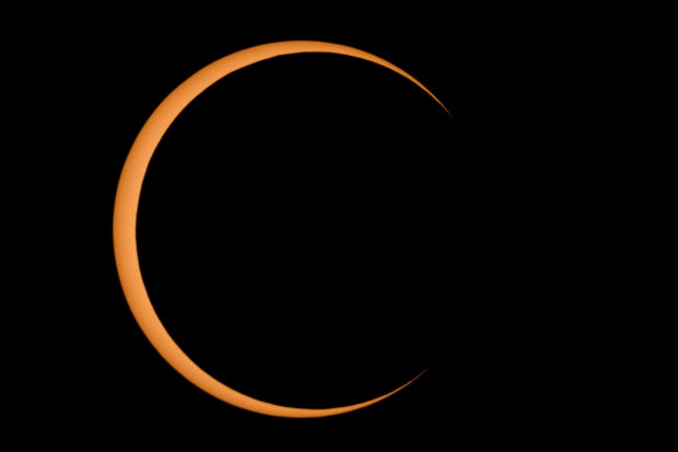 Annular Solar Eclipse Passes Over The United States