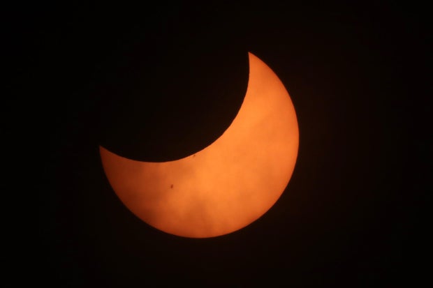 Annular Solar Eclipse Observed