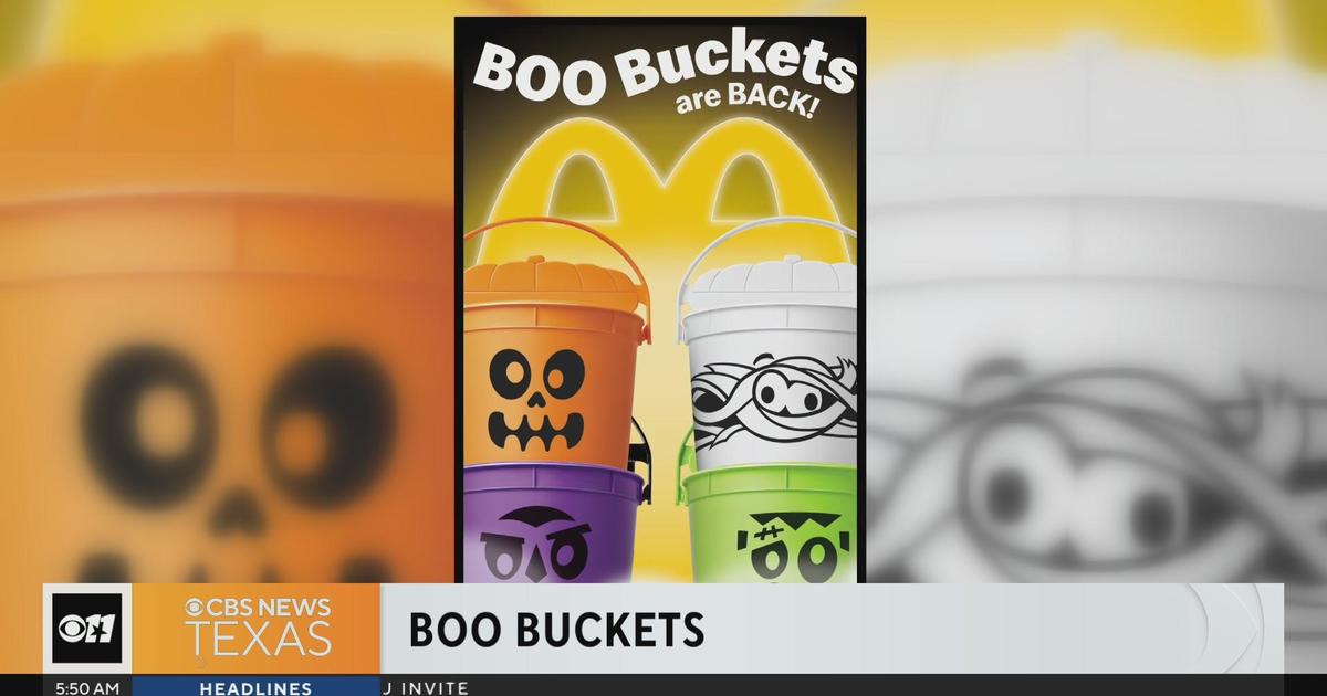 Boo buckets return to McDonalds CBS Texas