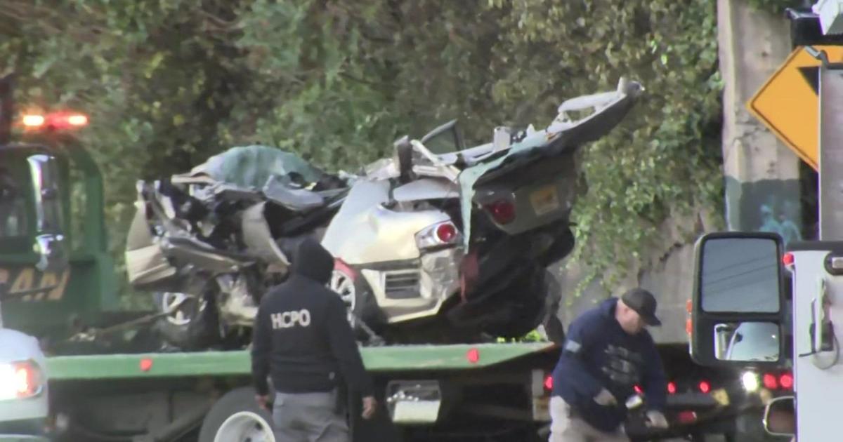 Jersey City NJ crash scene on Paterson Plank Road