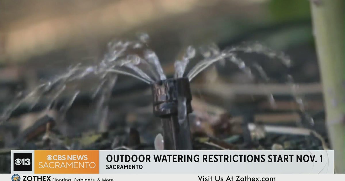 Starting Nov. 1, watering restrictions go into effect in Sacramento