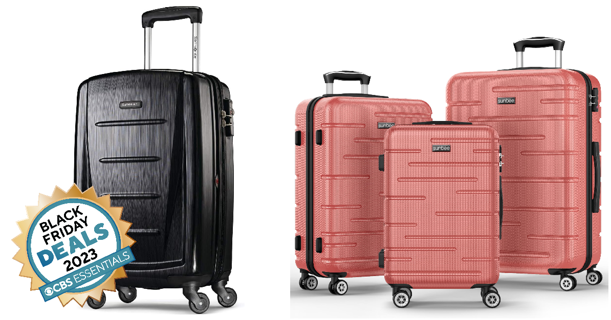 Black friday luggage set top deals 2018