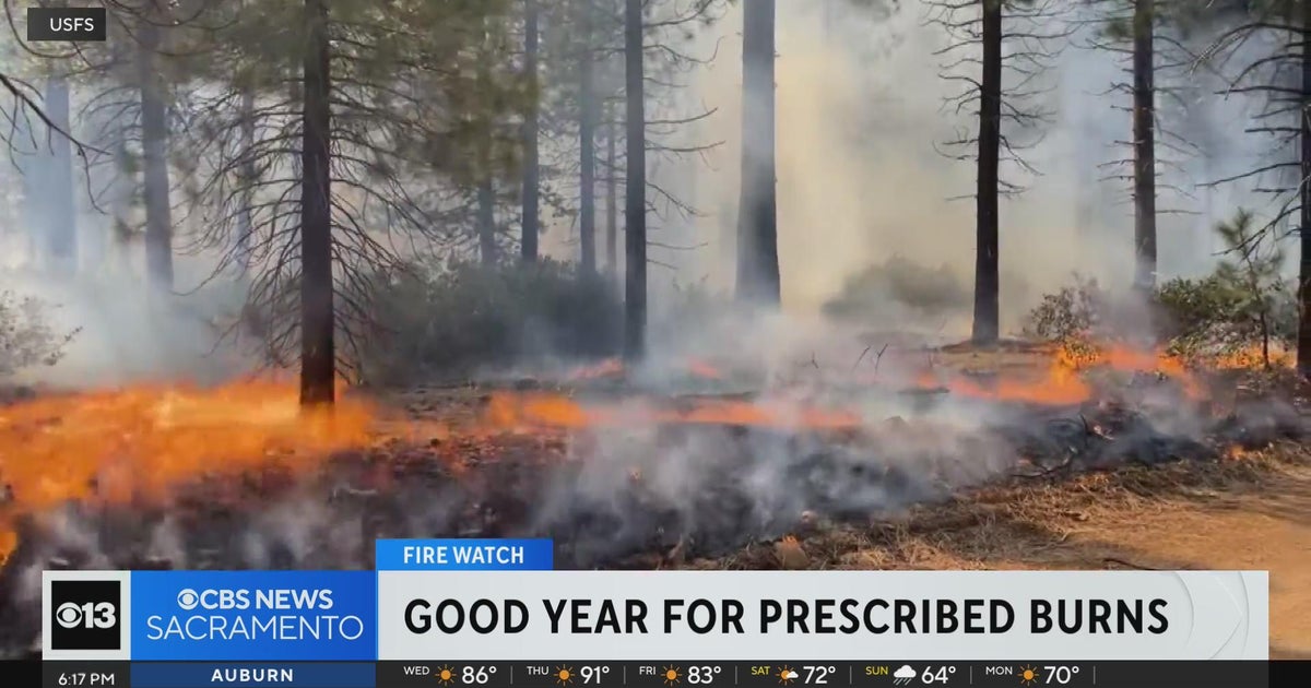 California officials say its been a good year for prescribed burns