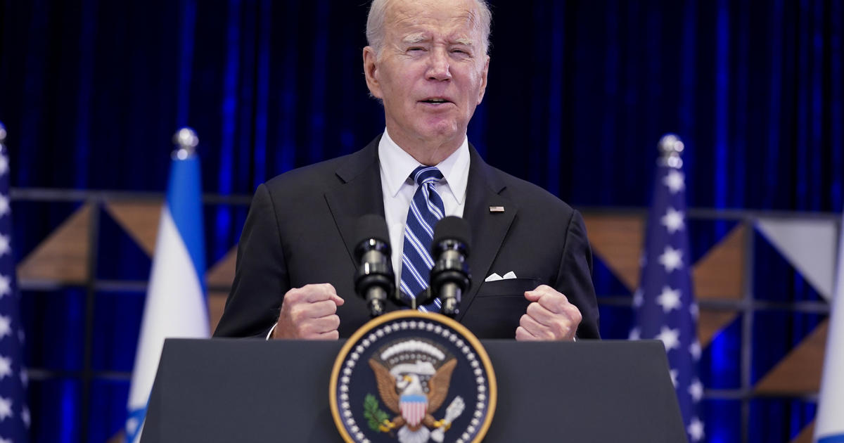 Biden supports Israel regarding Gaza hospital bombing;  Israel says it will not prevent aid to Gaza from Egypt