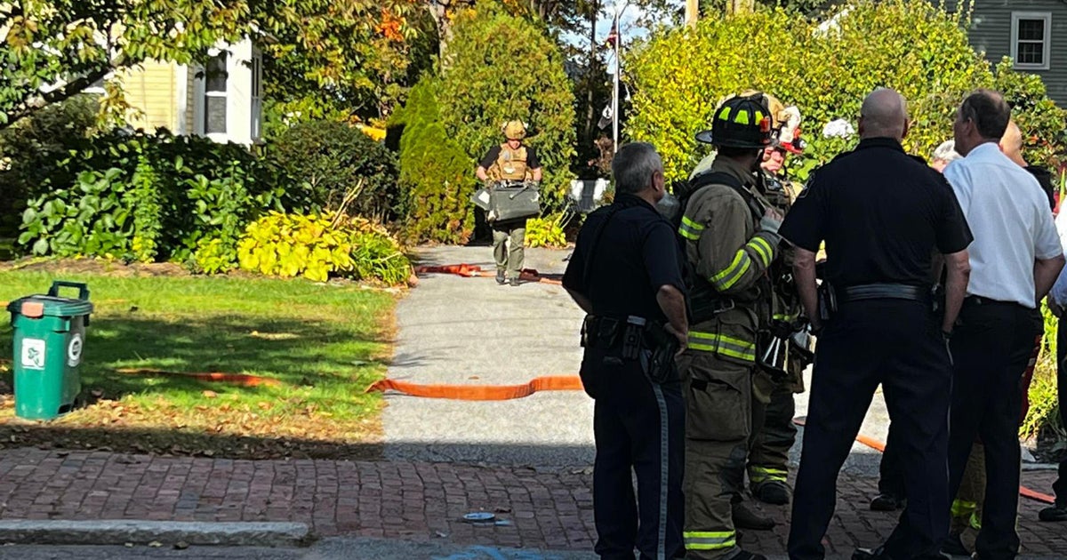 Investigators respond to a report of possible pipe bombs in Newburyport