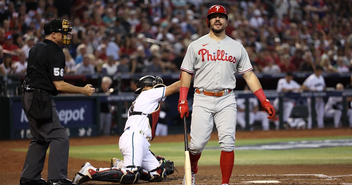 Phillies' bats go cold in Game 3 NLCS loss vs. Arizona Diamondbacks