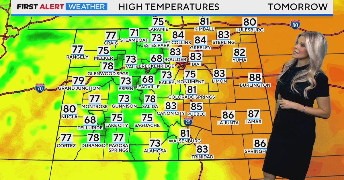 Possible Record Tying Temperatures For Denver - CBS Colorado