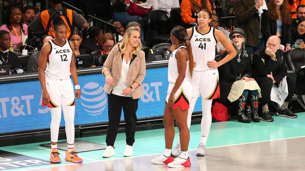 WNBA: OCT 15 WNBA Finals - Las Vegas Aces at New York Liberty 