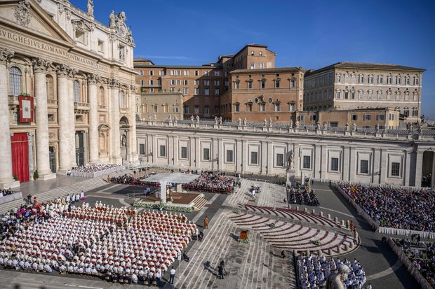 The XVI Ordinary General Assembly of the Synod of Bishops Is Held At Vatican