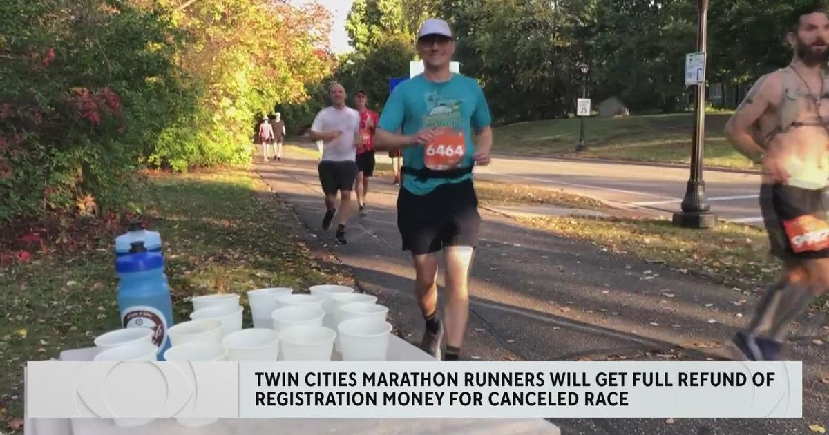 Twin Cities Marathon to issue refund after event was canceled CBS