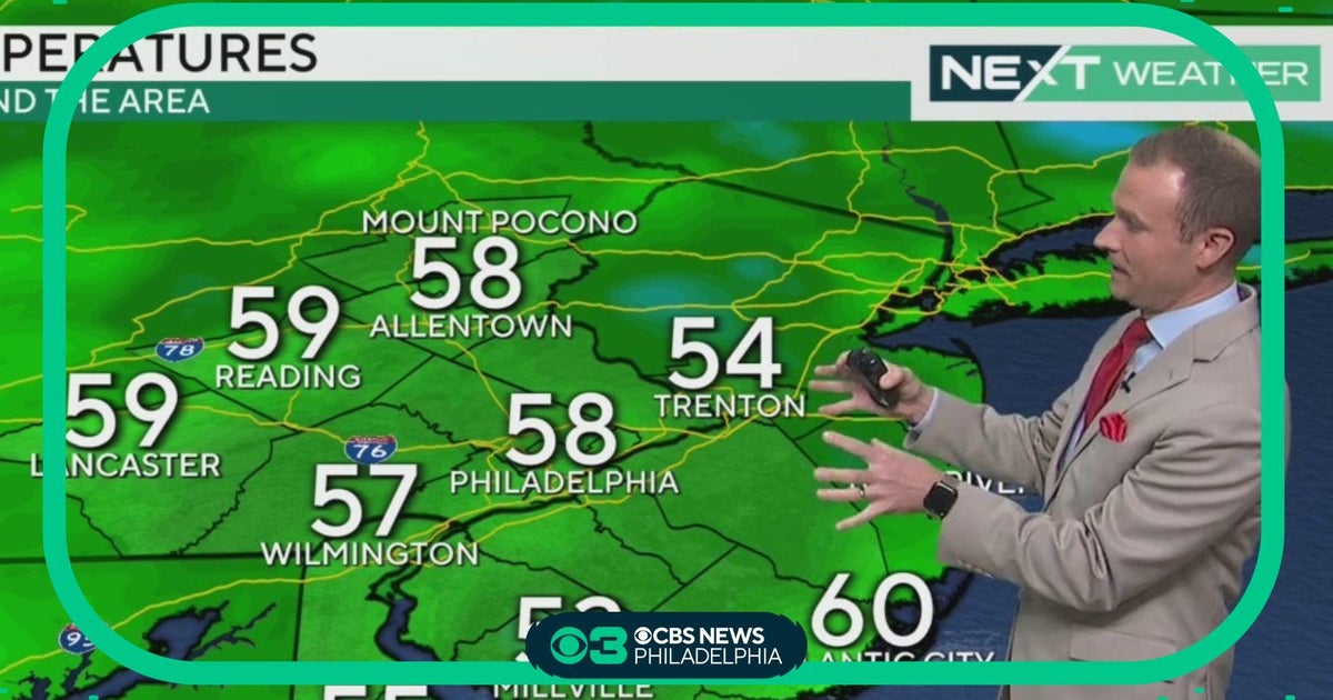 NEXT Weather: Timing out this weekend's storms - CBS Philadelphia