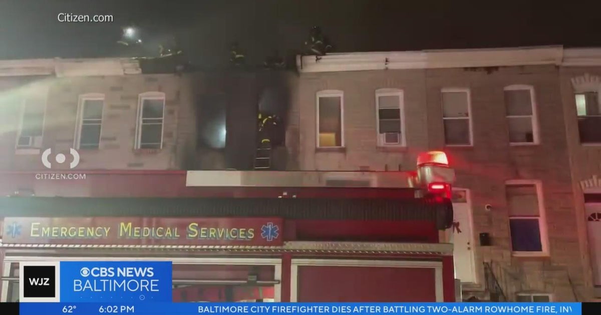Baltimore firefighter injured while fighting early morning house fire ...