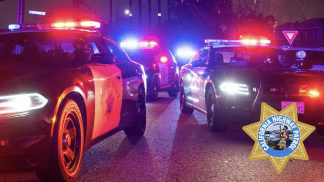 CHP Patrol Cars at Night 