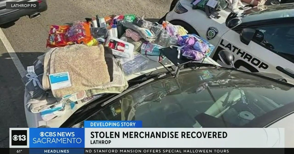 $1,400 worth of stolen merchandise recovered in Lathrop