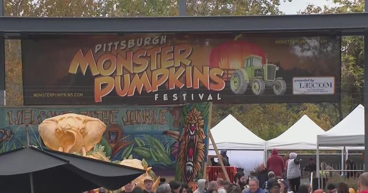 Monster Pumpkin Festival brings the fun of destruction to Pittsburgh