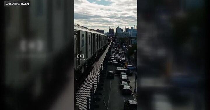 Police: Woman struck in the face by 4 train in the Bronx - CBS New York
