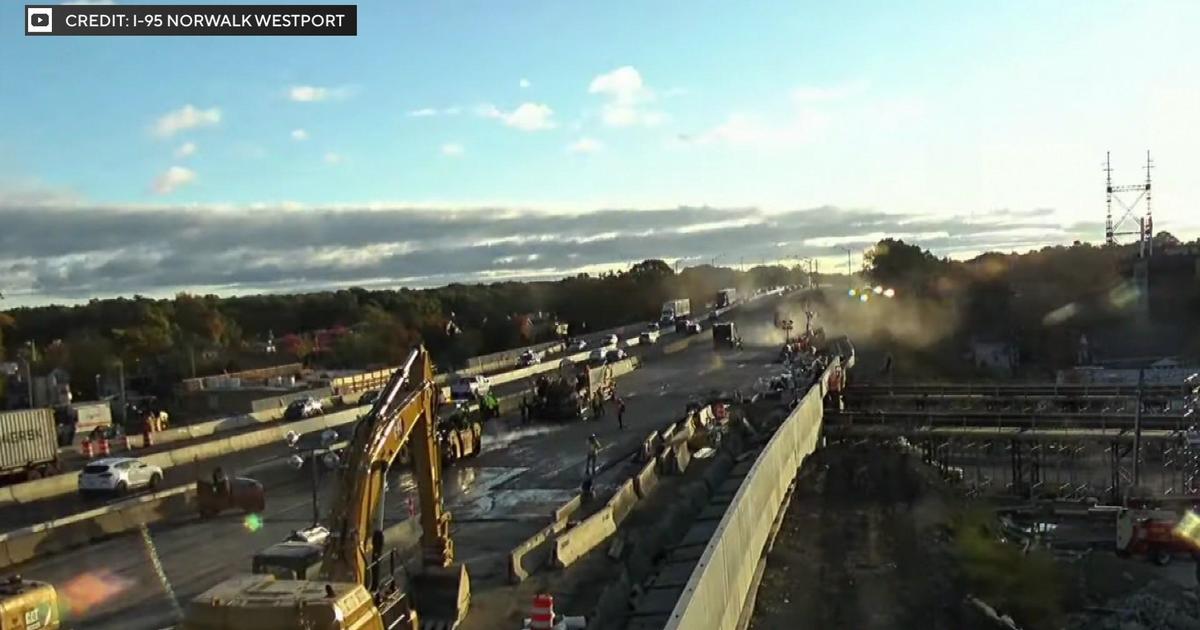 I-95 northbound bridge replacement in Westport, Connecticut finishes ahead of schedule