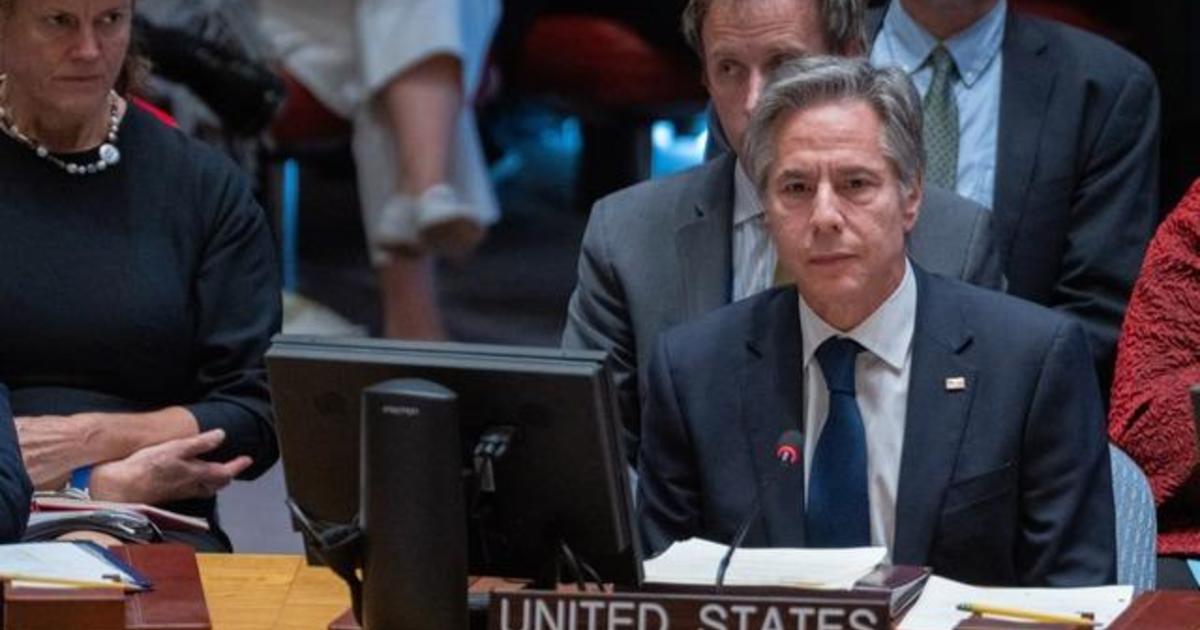 Blinken At U.N. Emphasizes Need To Release Hostages, Protect Civilians ...