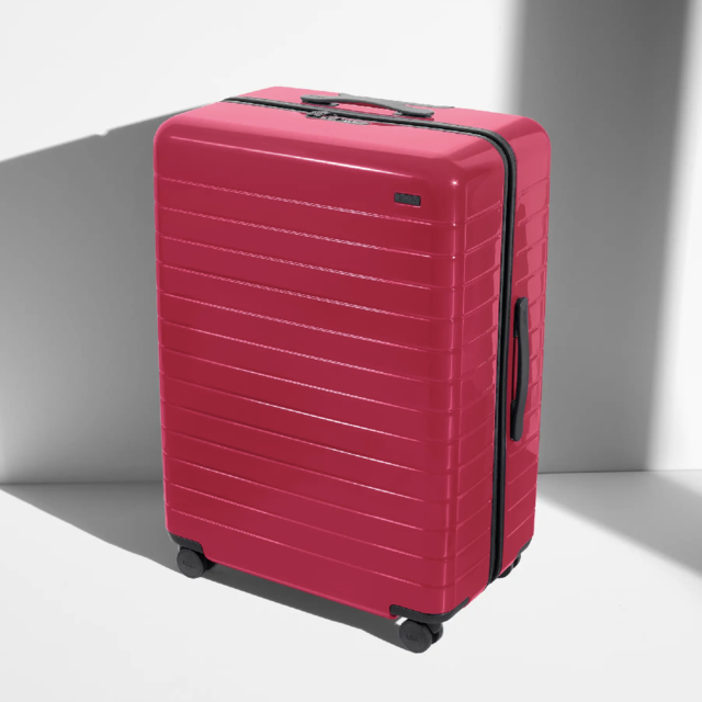 Away just released a new canvas luggage collection in time for summer  vacation - CBS News