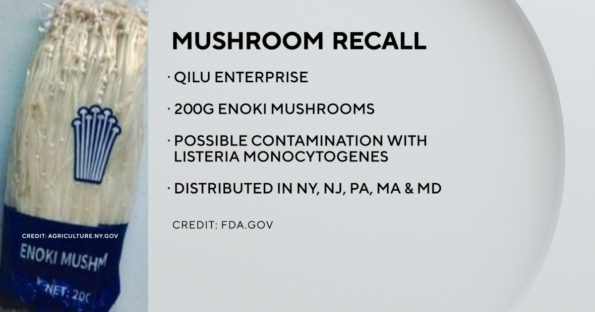 Recall Issued for Enoki Mushrooms Due to Listeria Contamination