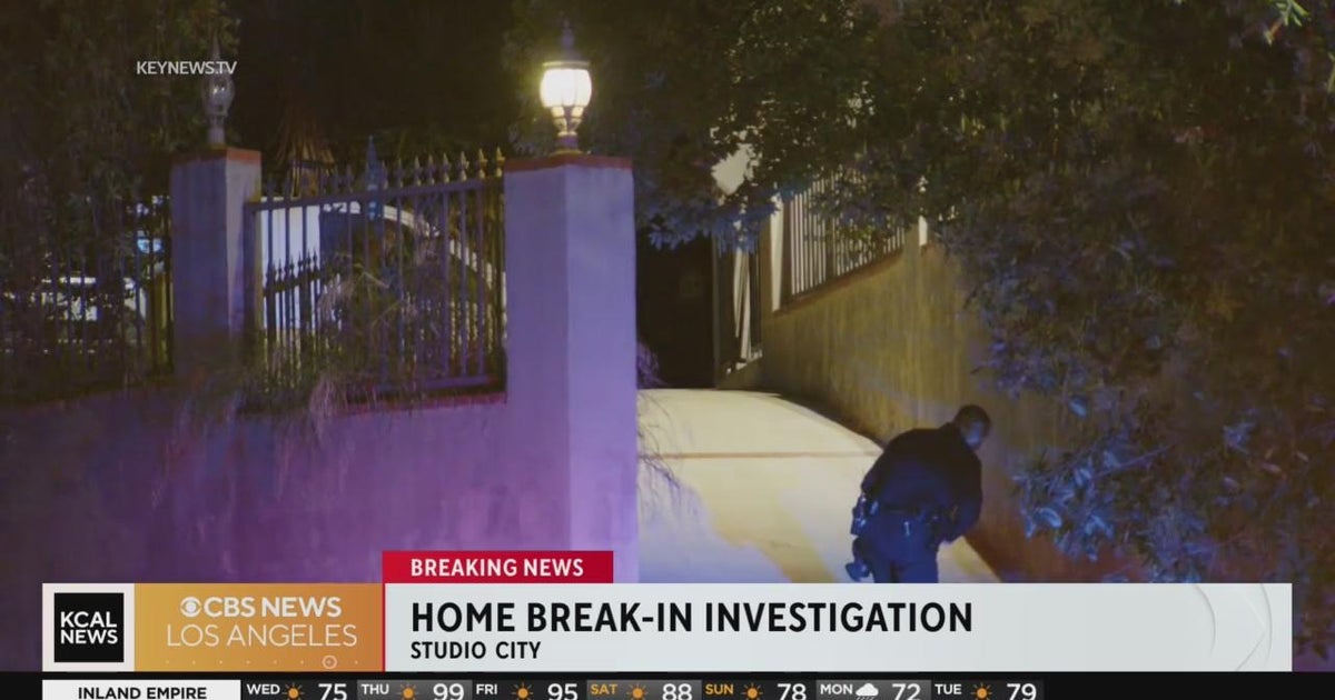 Police investigating attempted home invasion in Studio City - CBS Los ...