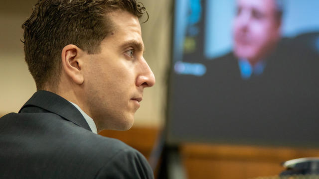 Bryan Koberger listens during a hearing to overturn his grand jury indictment on October 26, 2023, in Moscow, Idaho. 